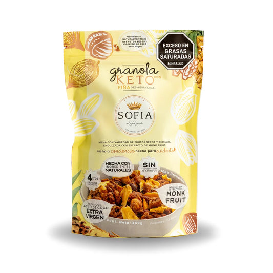 GRANOLA KETO PIÑA