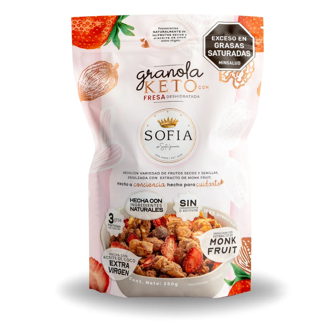 GRANOLA KETO FRESA