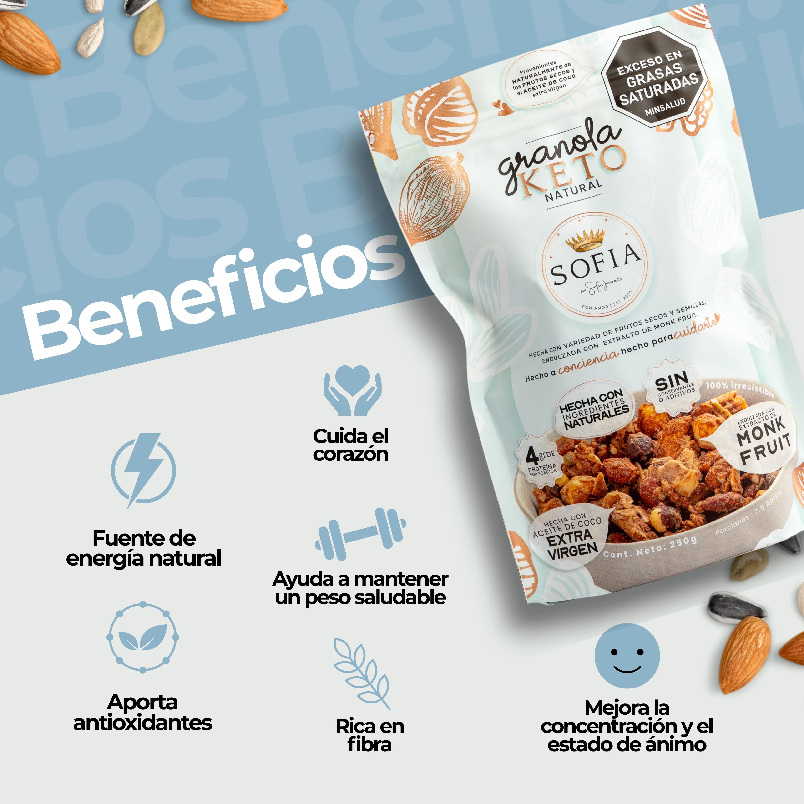 GRANOLA KETO NATURAL