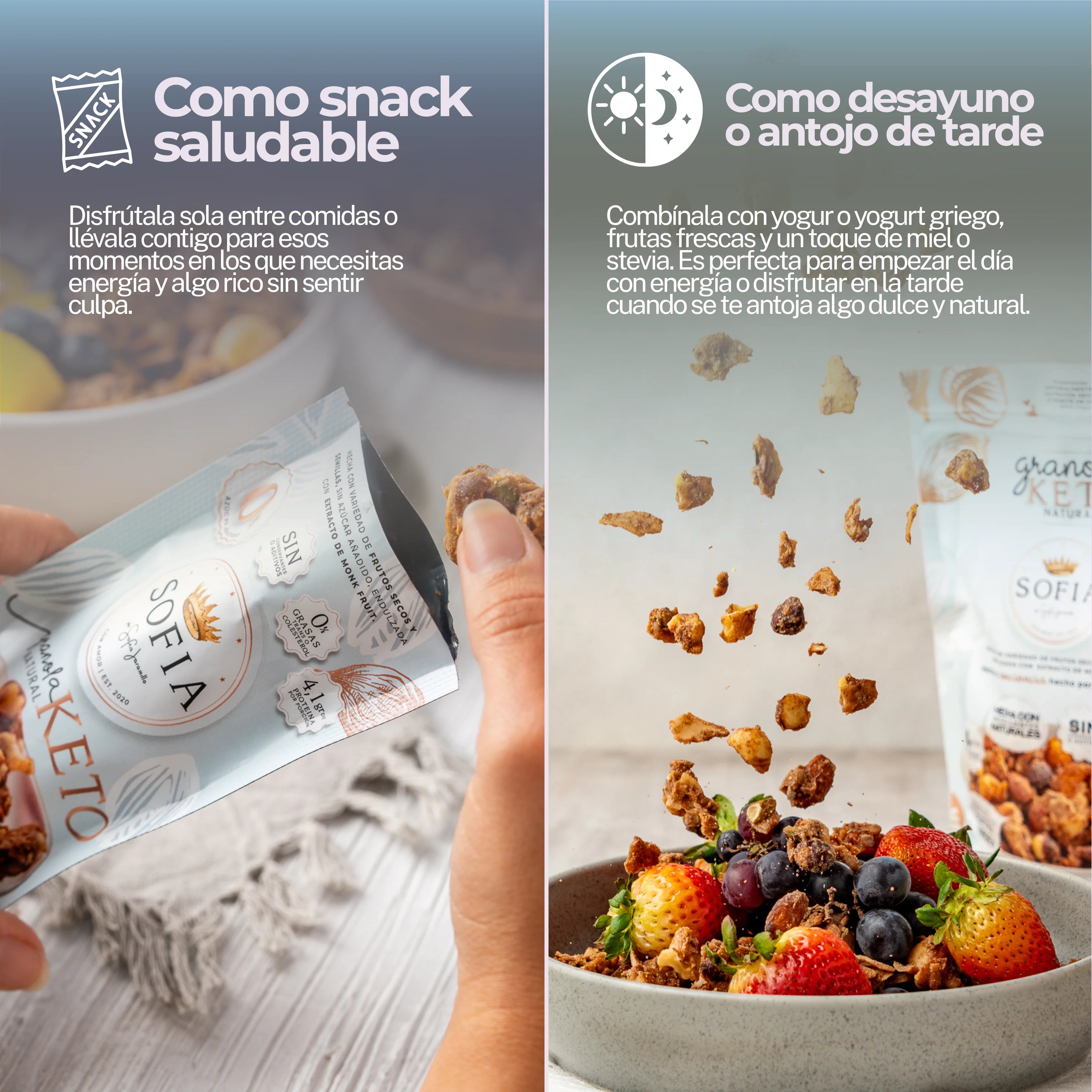 GRANOLA KETO NATURAL