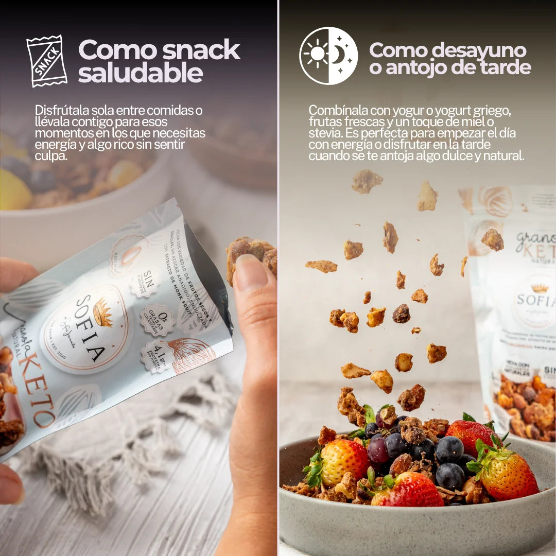 GRANOLA KETO NATURAL