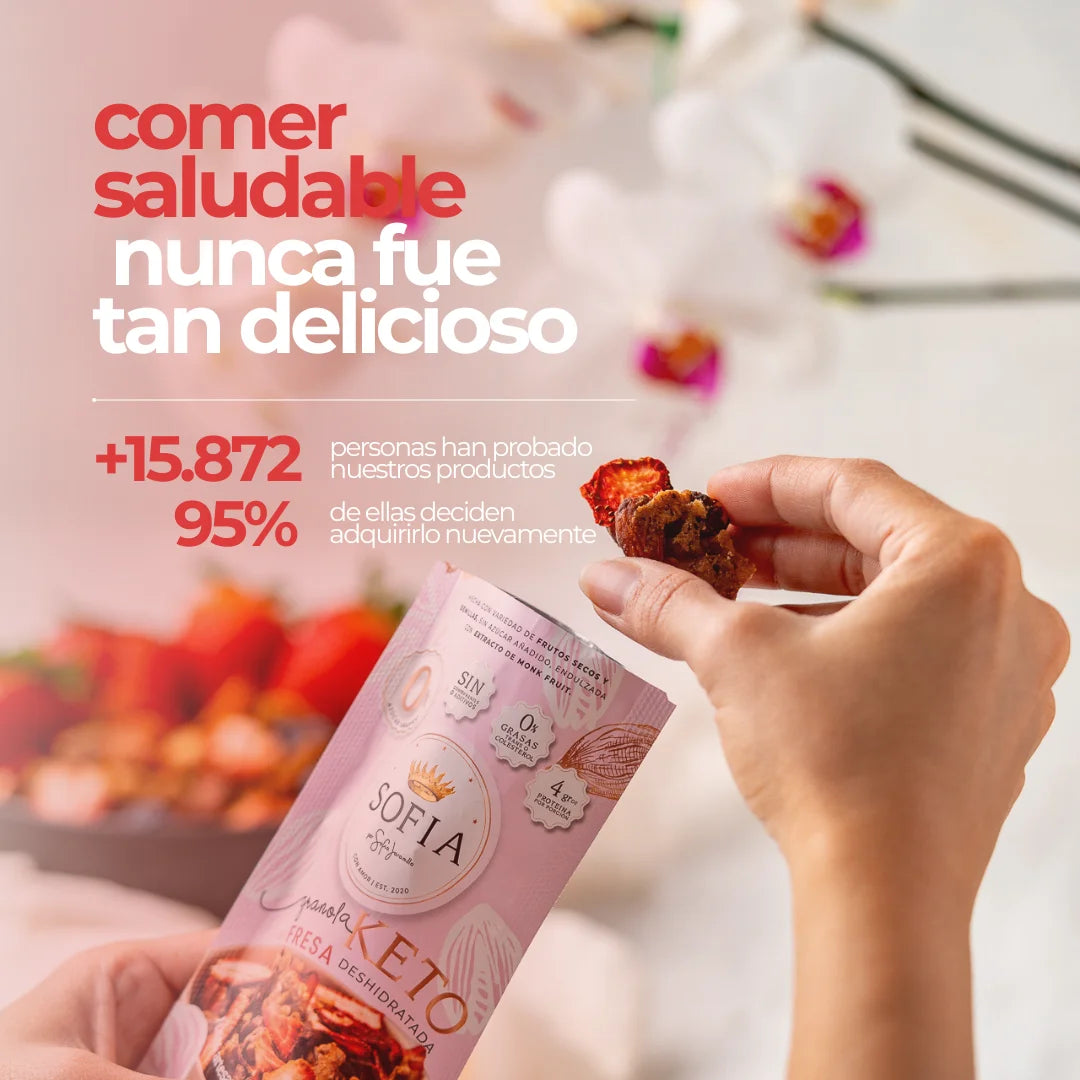 GRANOLITA KETO FRESA