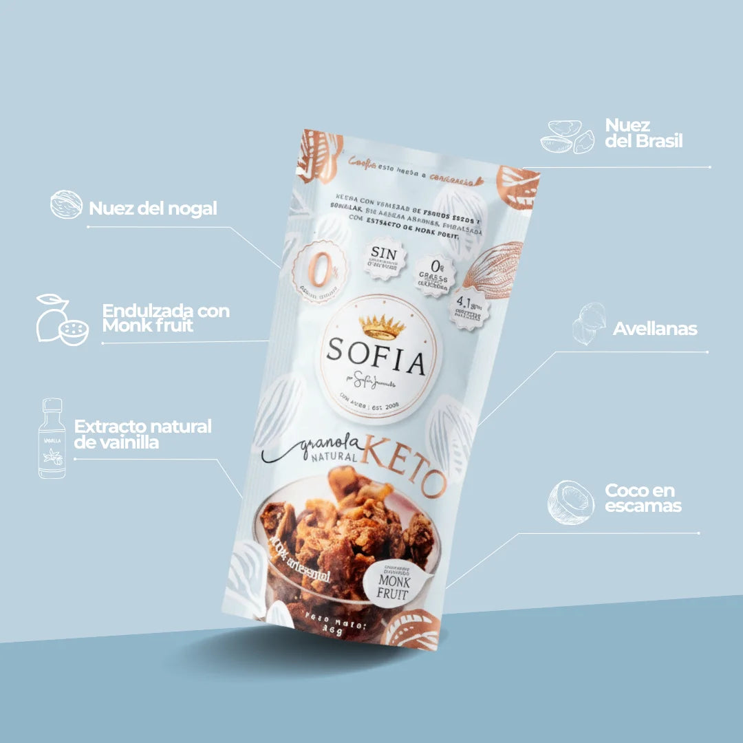 GRANOLITA KETO NATURAL