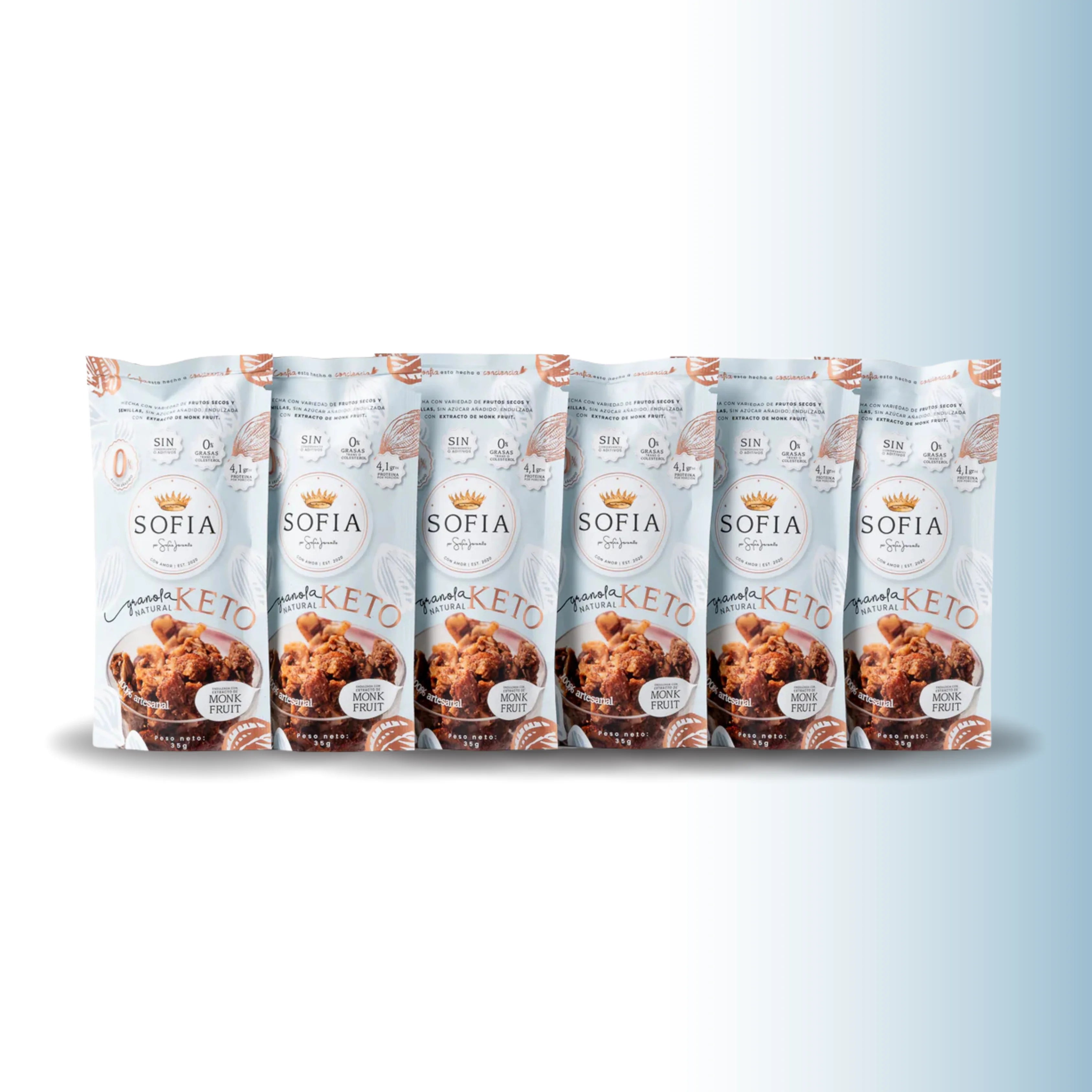 SEMANARIO GRANOLITAS KETO NATURAL