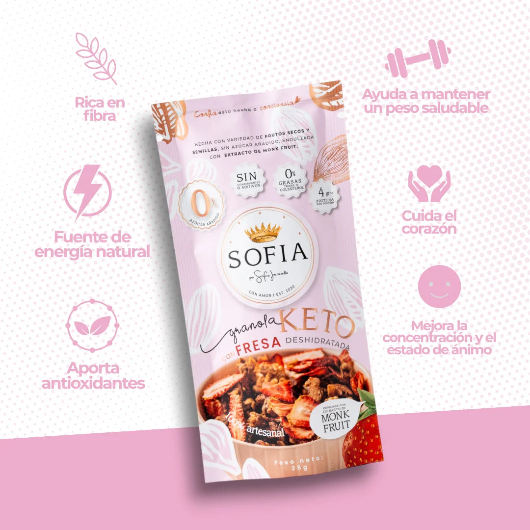 GRANOLITA KETO FRESA
