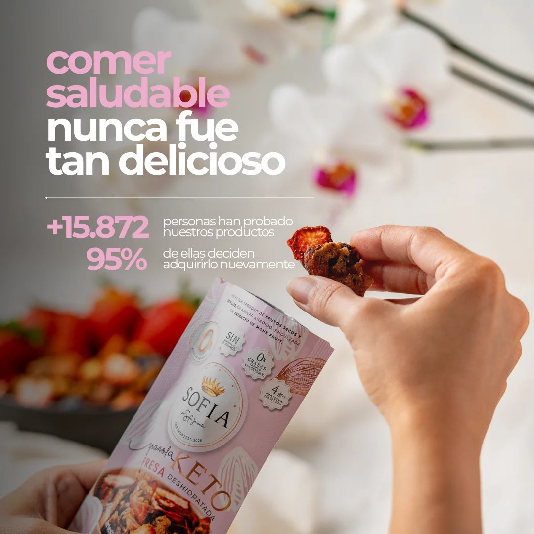 GRANOLITA KETO FRESA