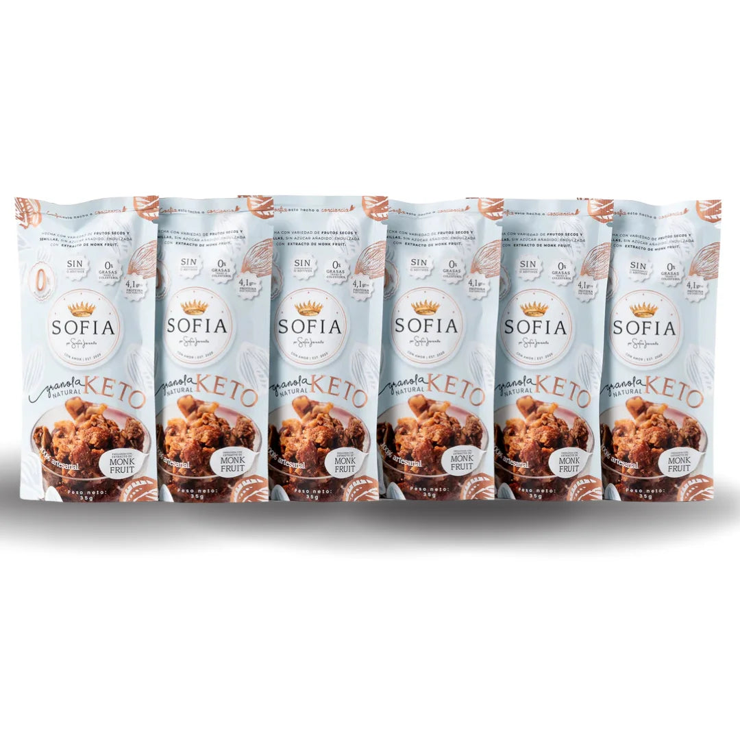 SEMANARIO GRANOLITAS KETO NATURAL