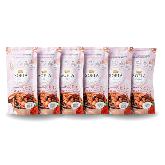 SEMANARIO GRANOLITAS KETO FRESA