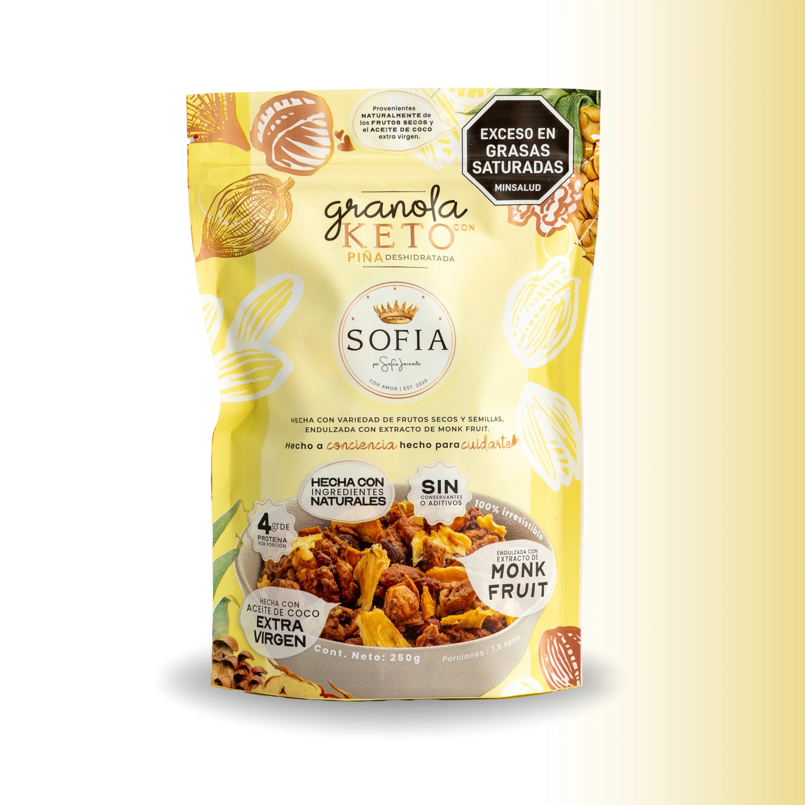 GRANOLA KETO PIÑA