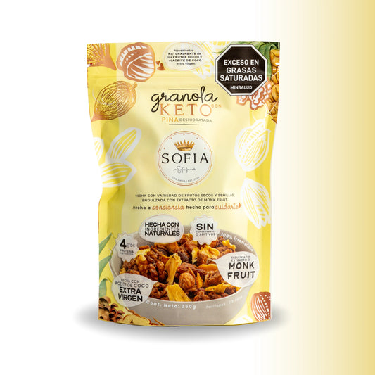 GRANOLA KETO PIÑA