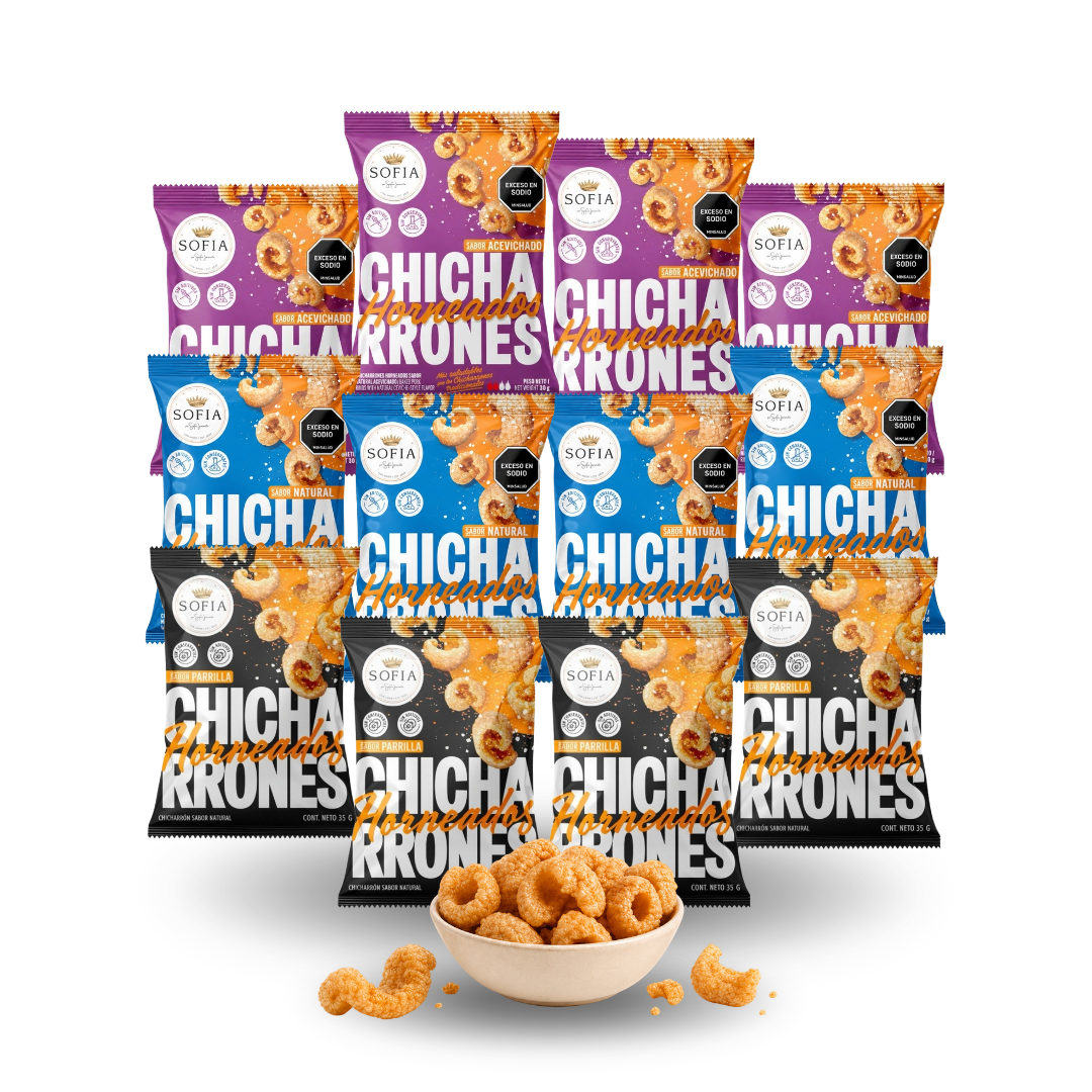 Chicharrones Mix Horneados x12