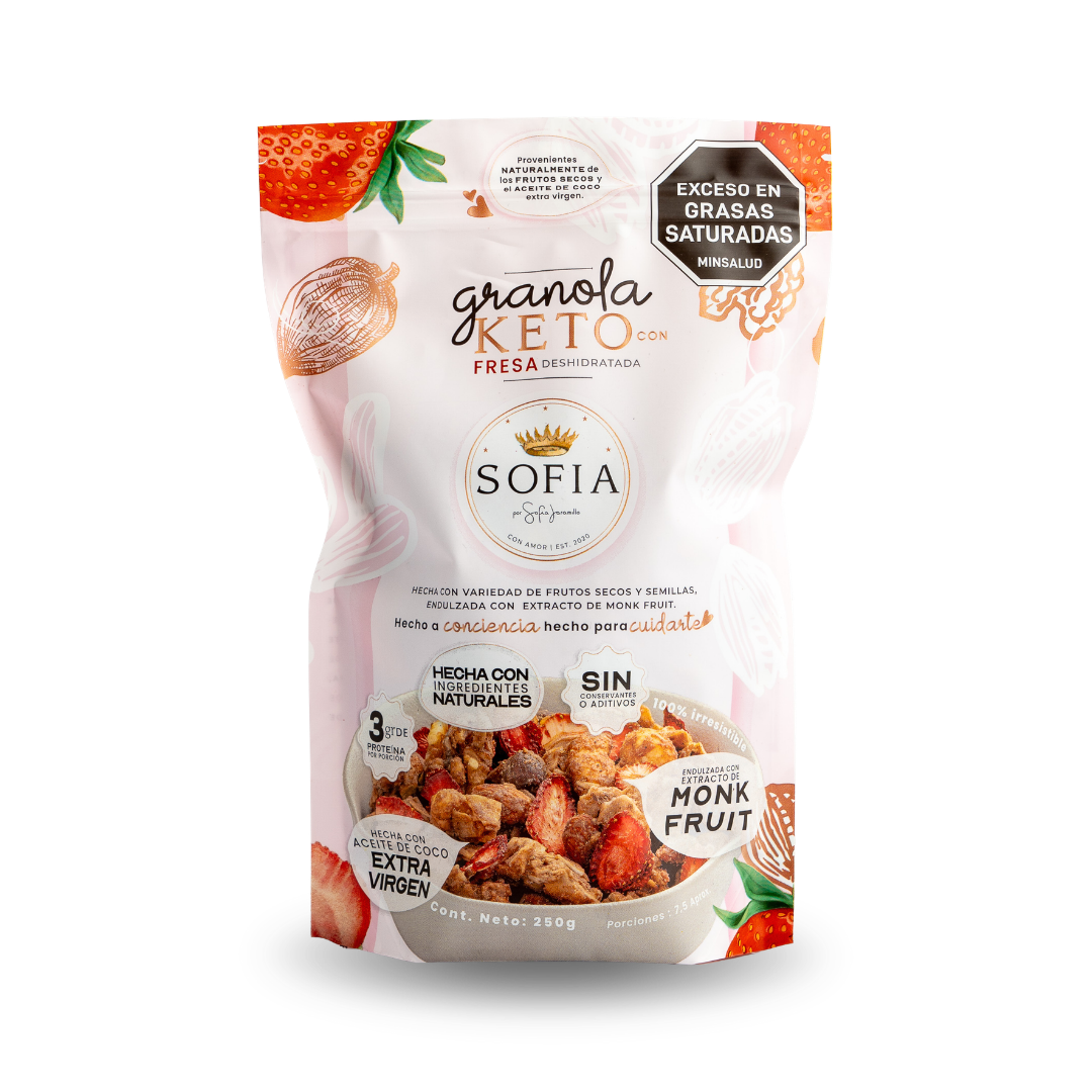 GRANOLA KETO FRESA