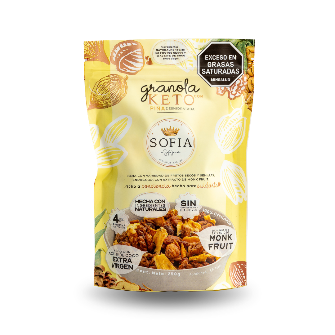 GRANOLA KETO PIÑA