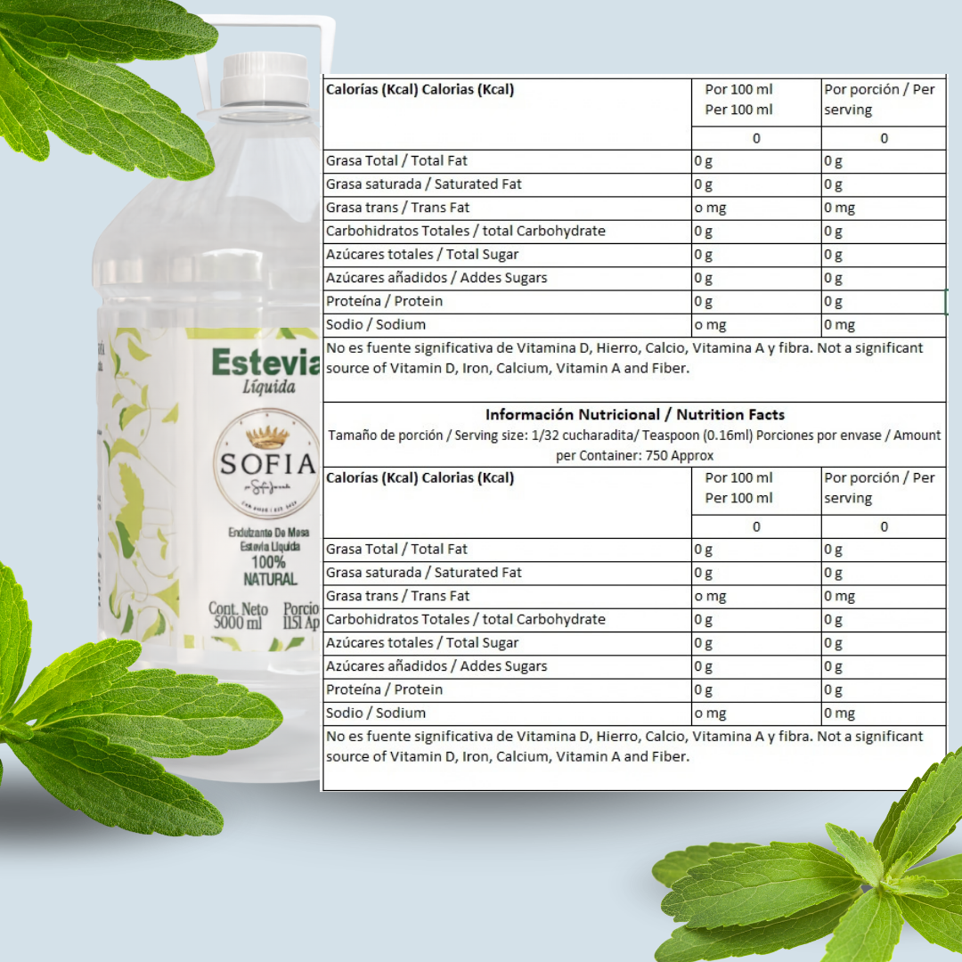 STEVIA 5000 ML