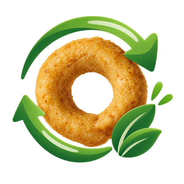 Para darle un giro más saludable a una rosquita tradicional.